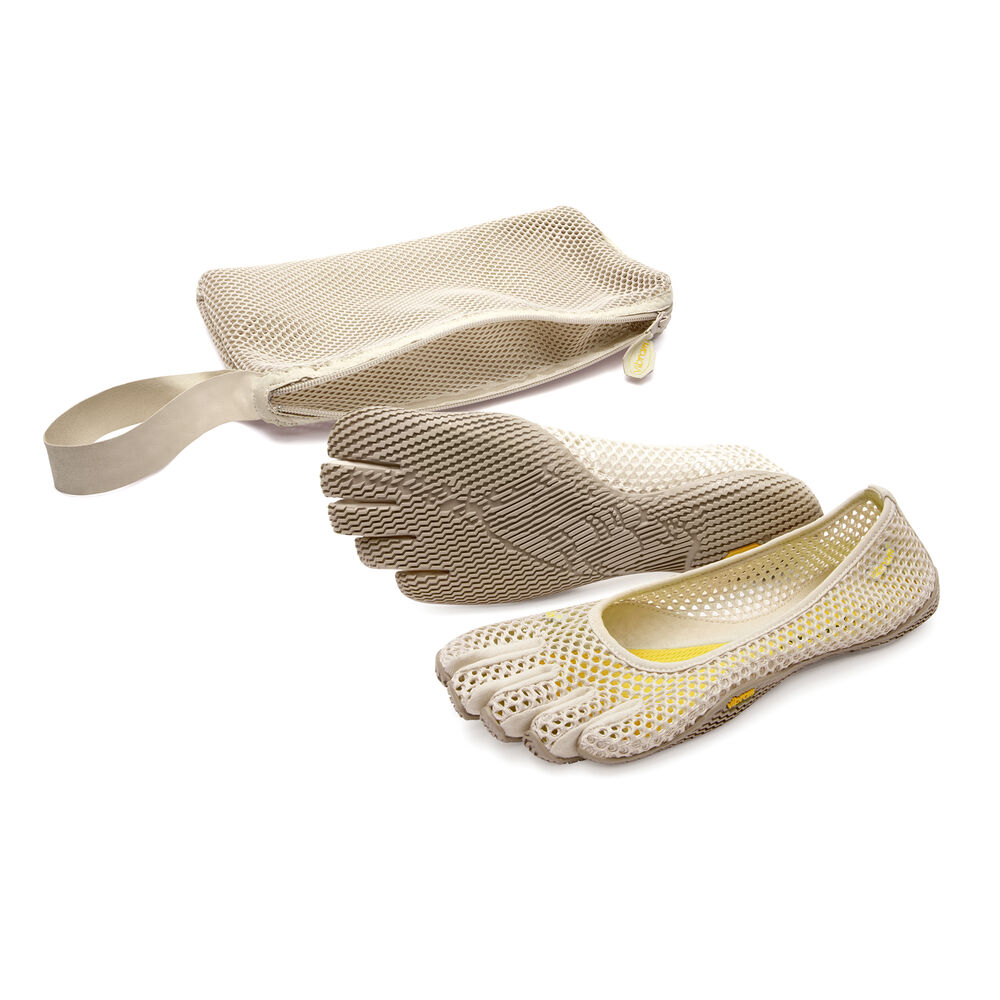 Vibram Fivefingers Vi-B Womens Yoga Shoes White Australia (YIH780246)